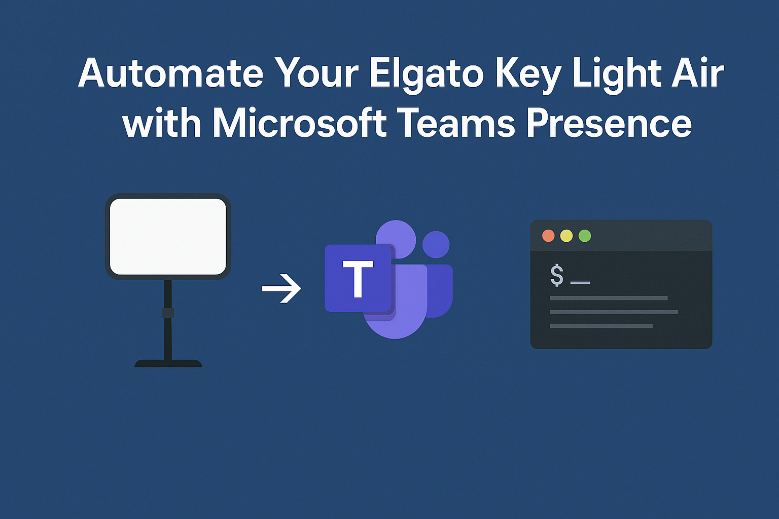 Automate Your Elgato Key Light Air with Microsoft Teams Presence