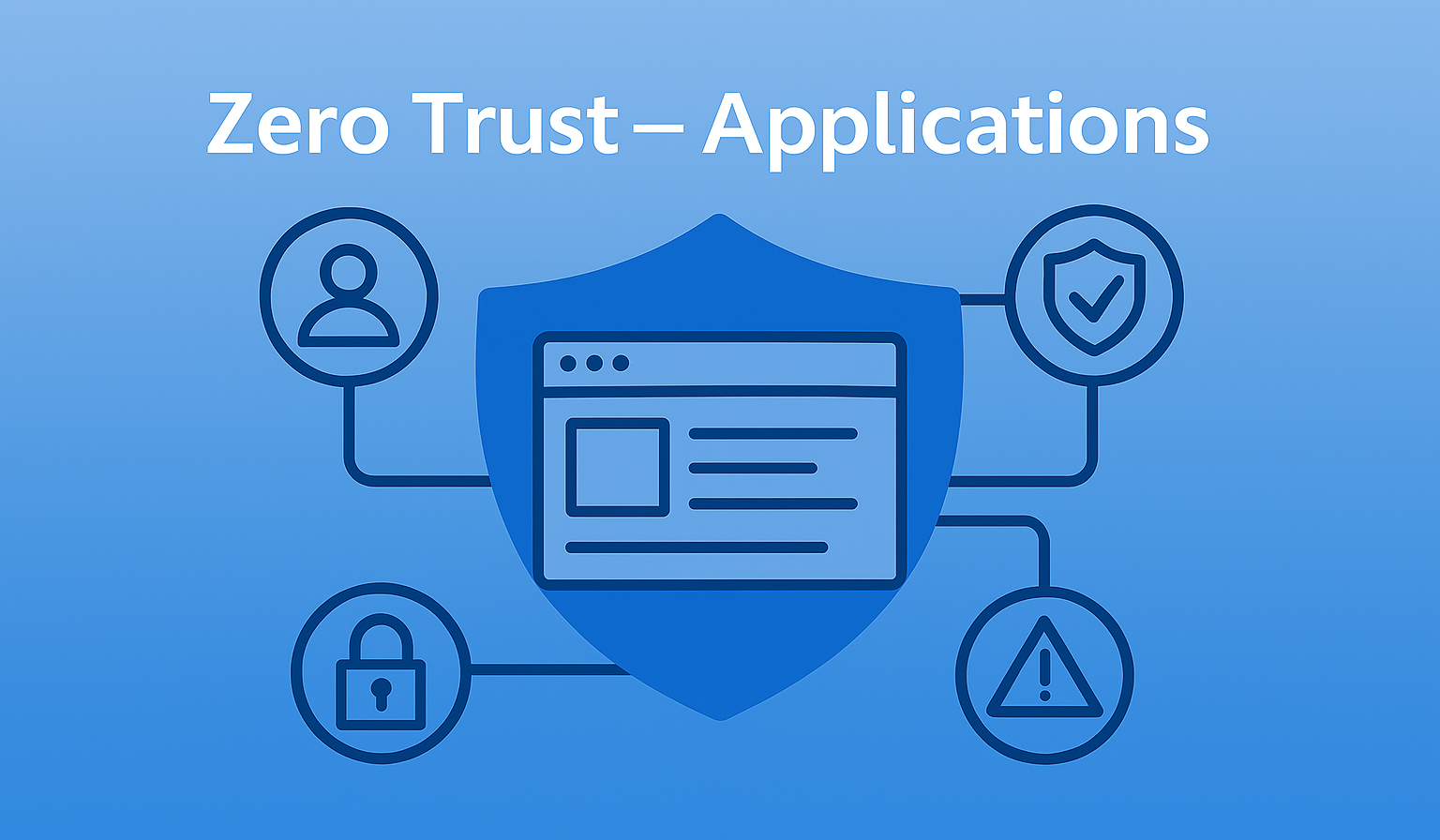 Applications &#8211; The Third Pillar of Zero Trust
